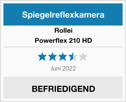 Rollei Powerflex 210 HD Test