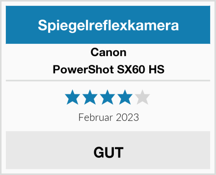 Canon PowerShot SX60 HS Test